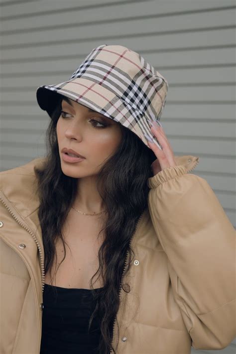 burberry hat ladies|burberry bucket hat outfit.